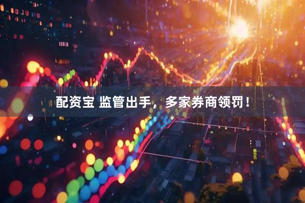 配资宝 监管出手，多家券商领罚！