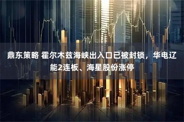 鼎东策略 霍尔木兹海峡出入口已被封锁，华电辽能2连板、海星股份涨停